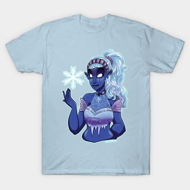 Ice Mage T-Shirt by hrfarrington